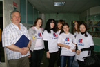 Участие в областном слете волонтеров образовательных учреждений среднего и начального профессионального образования Томской области
