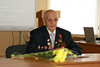 Ветеран Курской битвы рассказал студентам о военном времени